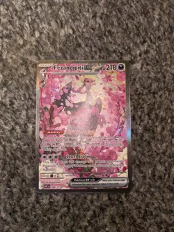 Fezandipiti EX Pokemon TCG Ascended Heroes 288/217 Special Illustration Rare SIR - Image 3