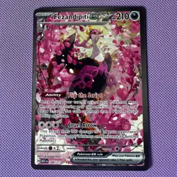 Pokemon TCG Fezandipiti Ex 288/217 Special Illustration Rare Ascended Heroes - Image 1