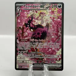 Pokemon TCG Fezandipiti Ex 288/217 Special Illustration Rare Ascended Heroes - Image 1