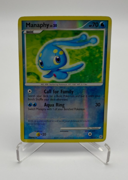 Pokemon Trading Card Game TCG Reverse Holo Diamond & Pearl Manaphy 9/130 - Image 1