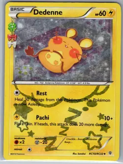 Dedenne RC10/RC32 Holo Generations: Radiant Collection - Pokemon Card - LP - Image 1
