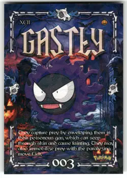 Gastly #3 - Cracked Ice Holo - Prisma Trick or Treat Cards - Pokemon - Image 1
