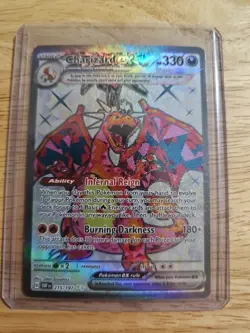 Charizard ex 215/197 Ultra Rare SV03: Obsidian Flames Pokemon Card - Image 1