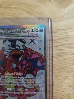 Charizard ex 215/197 Ultra Rare SV03: Obsidian Flames Pokemon Card - Image 4