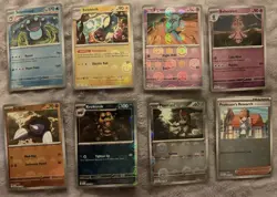 Pokemon Black Bolt/White Flare Pokeball Lot Of 18 Cards All NM no duplicates - Image 1