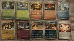 Pokemon Black Bolt/White Flare Pokeball Lot Of 18 Cards All NM no duplicates - Image 2