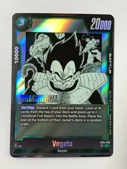 Dragon Ball Super Card Game Manga Booster FB04-069 Vegeta - Image 1