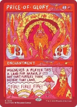 Price of Glory (Rainbow Foil) -Foil Near Mint MTG Secret Lair - Image 1