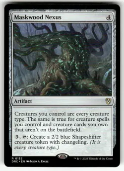 MASKWOOD NEXUS #132 MTG COMMANDER: AETHERDRIFT RARE - Image 1