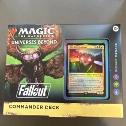 Magic: The Gathering Universes Beyond Fallout Mutant Menace Commander Deck Foil… - Image 1