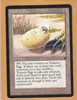Magic the Gathering: Legends - TRIASSIC EGG (Reduced) - Image 1