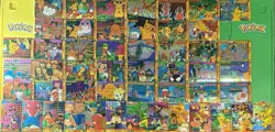 Pokemon HOLO Prism Vintage Pocket Monsters Vending Stickers Nintendo ( 50 total) - Image 1