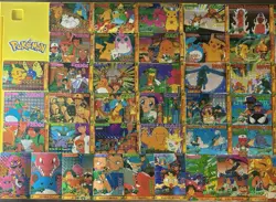 Pokemon HOLO Prism Vintage Pocket Monsters Vending Stickers Nintendo ( 50 total) - Image 3