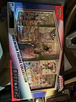 Pokemon Prismatic Evolutions Premium Figure Collection Box Umbreon Espeon - Image 1