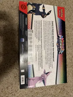 Pokemon Prismatic Evolutions Premium Figure Collection Box Umbreon Espeon - Image 3