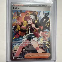 Pokemon TCG Hilda Full Art Trainer White Flare Card 171/086 Near Mint! - Image 1