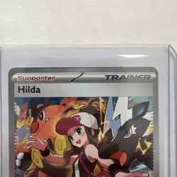 Pokemon TCG Hilda Full Art Trainer White Flare Card 171/086 Near Mint! - Image 3