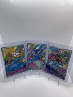 Pokemon TCG First Partner Illustration Collection Alola: Rowlet, Litten, Popplio - Image 1