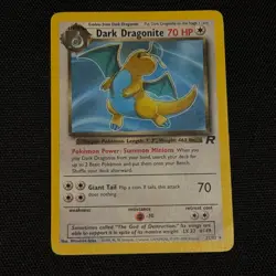 Dark Dragonite 22/82 Non Holo - Team Rocket - Pokemon TCG MP - Arita - Image 2