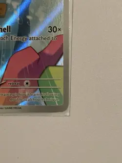 Pokemon: Dewott 106/086 SV White Flare Holo Illustration Rare NM - Image 3