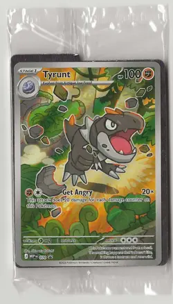 Pokemon TCG - Perfect Order Black Star Promo Holo - Tyrunt #70 - Sealed - Image 1