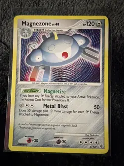 Pokemon TCG Magnezone Diamond & Pearl 8/130 Holo Holo Rare - LP - Image 1