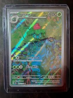 Pokemon TCG Ivysaur Scarlet Violet-151 Holo Card - Image 1