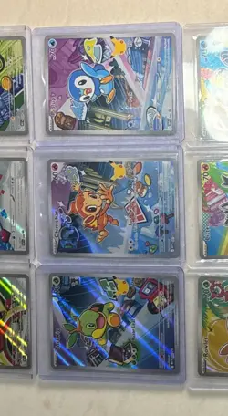 Pokemon First Partner's Illustration Collection Series 1 FULL SET (9) TCG NM - Image 2