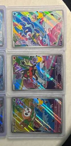 Pokemon First Partner's Illustration Collection Series 1 FULL SET (9) TCG NM - Image 3