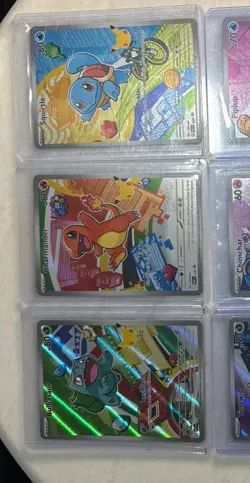 Pokemon First Partner's Illustration Collection Series 1 FULL SET (9) TCG NM - Image 4