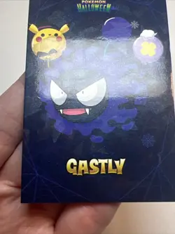 LP+ Gastly Halloween Card Database Cracked Ice Holo Peru NON TCG Pokemon - Image 4