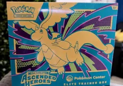 Pokemon TCG - Ascended Heroes Pokemon Center ETB Elite Trainer Box NEW - Image 1