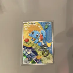 Pokemon Squirtle MEP 039 First Partner Promo Gen 1 first partner illustration - Image 1