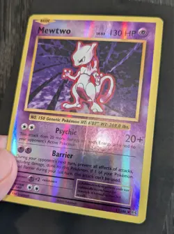 Pokemon TCG Mewtwo 51/108 XY Evolutions Reverse Holo Rare LP/MP - Image 4