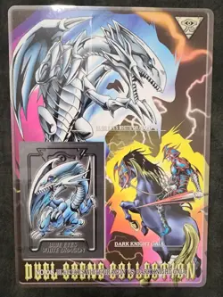 1999 Yu-Gi-Oh! Bandai Duel Scene Collection NO.08 Blue Eyes White Dragon Vs Gaia - Image 1