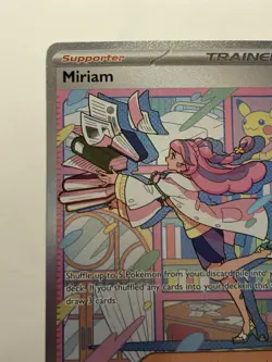 Pokemon Card TCG Miriam Holo Card 251/198 Scarlet & Violet Base Set NM - Image 2