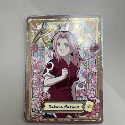 Sakura Haruno NARUTO NRSA01-SP-003L5 Naruto Kayou Card - ENGLISH - Heaven Scroll - Image 1