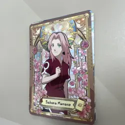 Sakura Haruno NARUTO NRSA01-SP-003L5 Naruto Kayou Card - ENGLISH - Heaven Scroll - Image 2