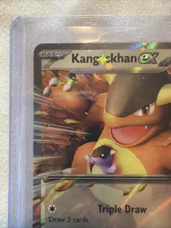 Pokemon Kangaskhan ex SVP 055 Black Star Promo EX Holo English TCG 2023 Card - Image 3