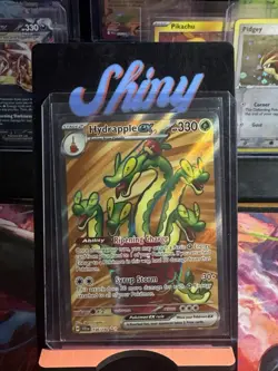 Pokemon TCG Hydrapple EX Full Art Ultra Rare Holo Card 156/142 Stellar Crown - Image 1