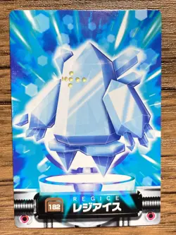 Regice Pokemon Advanced Generation Zukan Nintendo Card Japan Pocket Monsters - Image 1