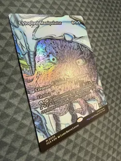 MTG Cytoplast Manipulator #0005 Foil Borderless M TMNT Source Material (PZA) - Image 2