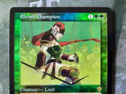 MTG Magic the Gathering - 1 x FOIL Elvish Champion - Premodern Invasion - EX/NM - Image 3