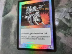 MTG Magic the Gathering - 1 x FOIL Silver Knight - Scourge Premodern - EX - Image 5