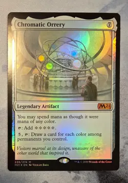 MTG Magic: the Gathering | Chromatic Orrery | Core Set 2021 | NM Foil - Image 1