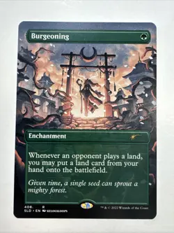 MTG Magic the Gathering Burgeoning (408/2392) Secret Lair Drop Series LP - Image 1