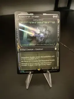 Assaultron Invader - Walking Ballista (Showcase) Universes Beyond: Fallout Foil - Image 1