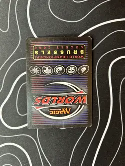 Metalworker - Jon Finkel - 2000 ~ heavily Played World Championship MTG Mag - Image 2