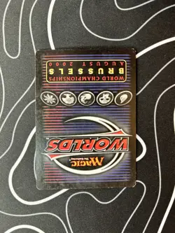 Metalworker - Jon Finkel - 2000 ~ heavily Played World Championship MTG Mag - Image 4