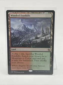 Wooded Foothills - MTG - Khans of Tarkir - KTK - LP - Image 1